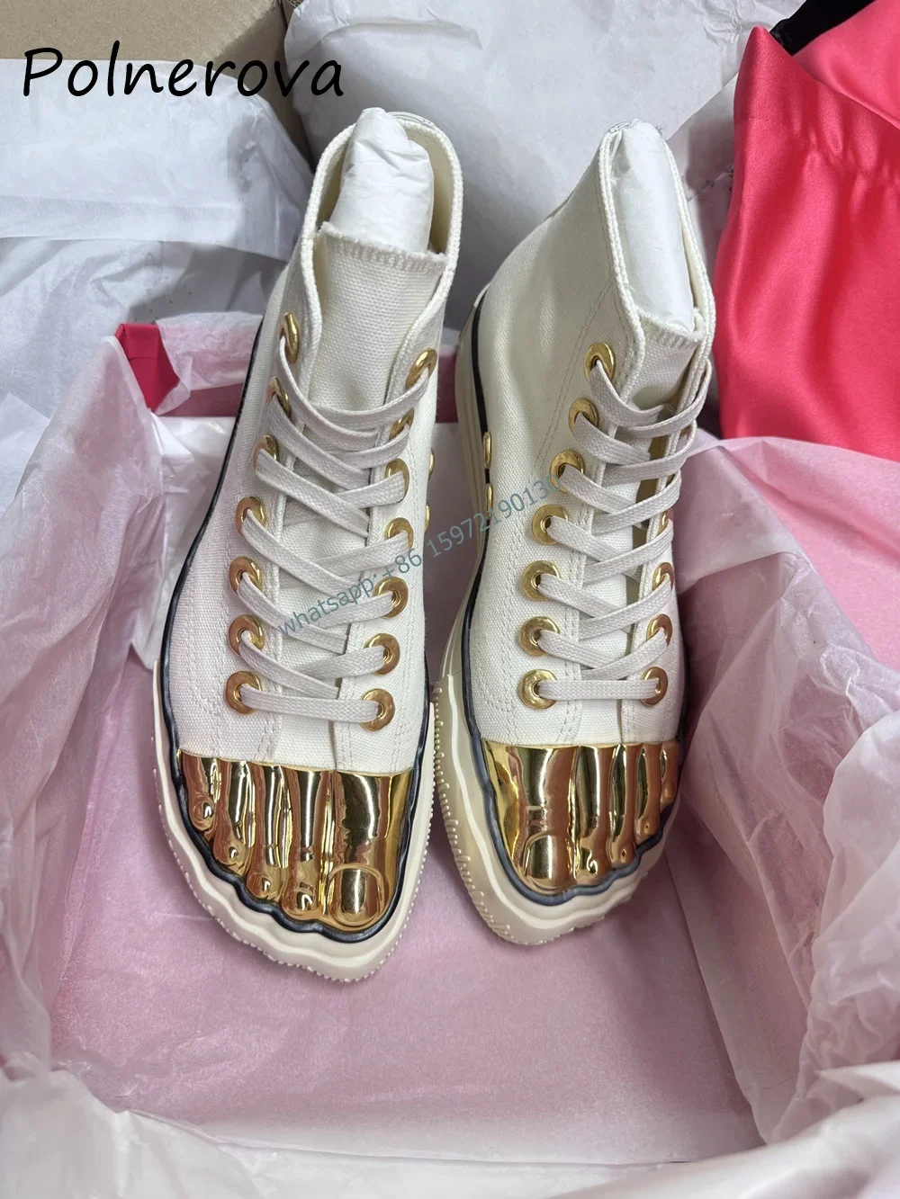 Women'S Fashion Shoes - خمسة أصابع معدنية تو الأحذية مختلط