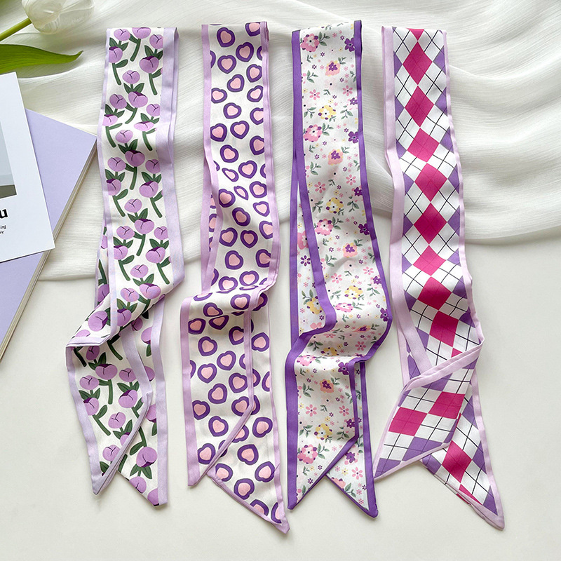 Women Fashion Necktie - جديد فاخر ضيق قصير المرأة وشاح