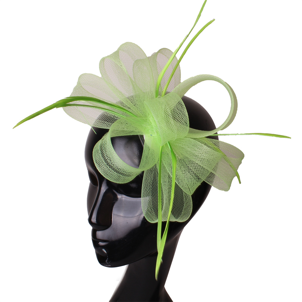 Women'S Fashion Kentucky Derby - قبعات فاسيناتور بشريط ريش، قبعات ديربي