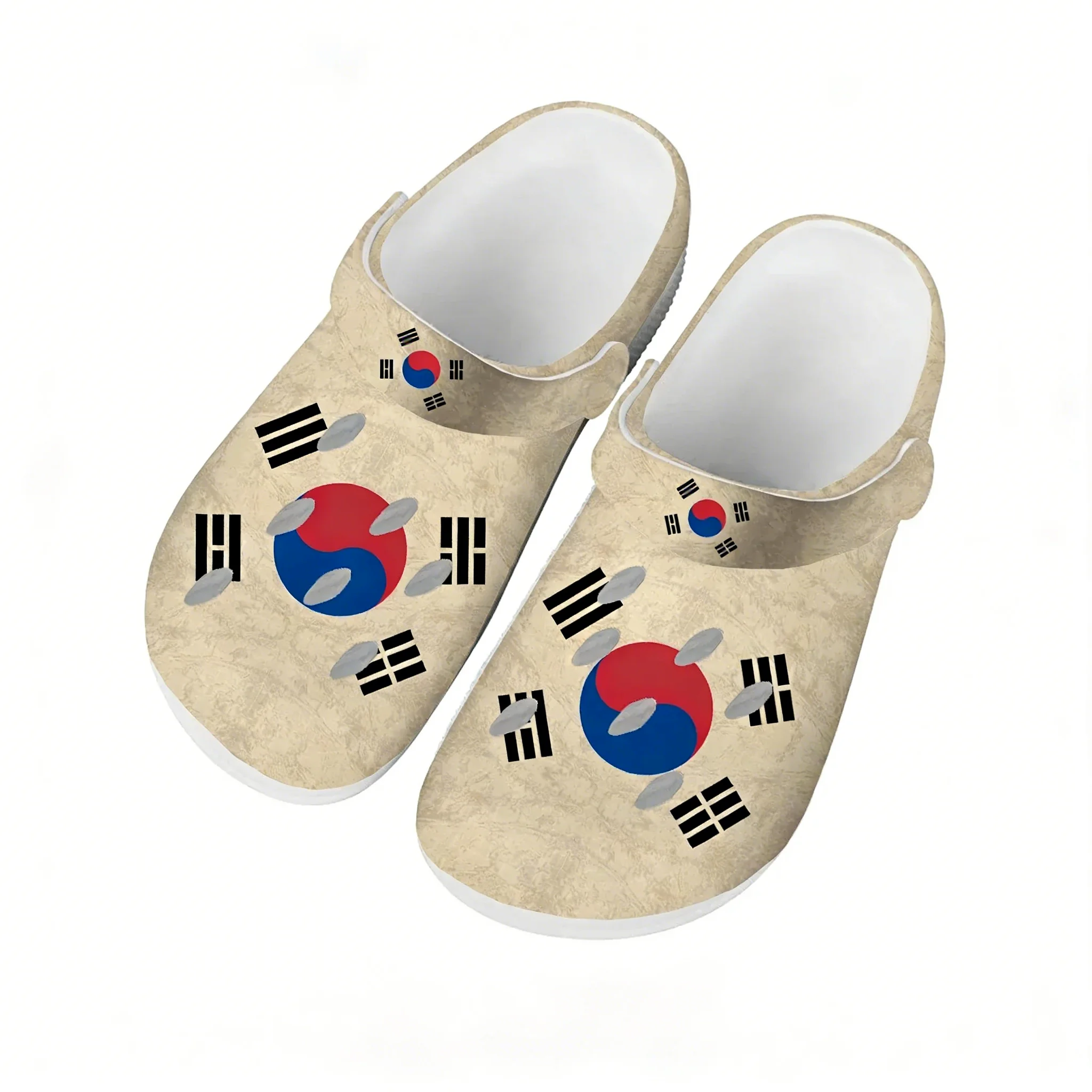 صندل بتصميم علم كوريا الجنوبية - مراجعة Women'S Fashion Korea وسعره