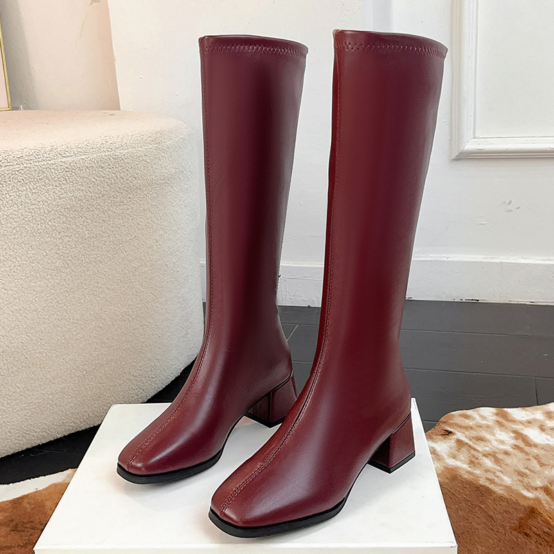 أحذية نسائية طويلة رائجة هذا ا - مراجعة Women'S Fashion Knee High Boots وسعره