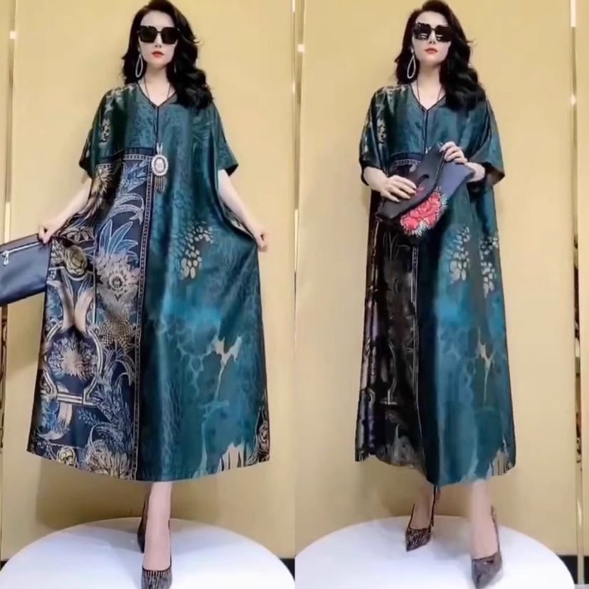 فستان حرير التوت الصيفي الفاخر - مراجعة Women Fashion Dress Names وسعره