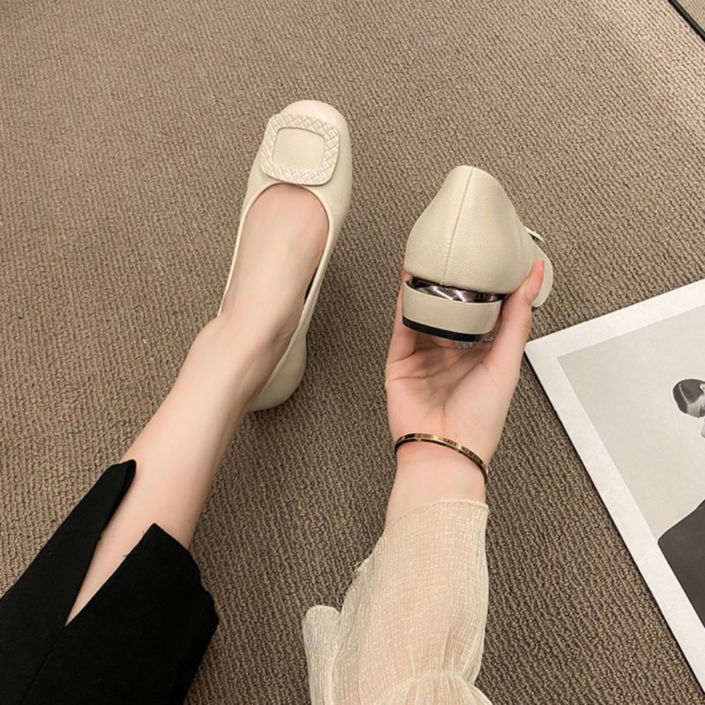 حذاء نسائي من الجلد الناعم بنع - مراجعة Women'S Fashion Shoes وسعره