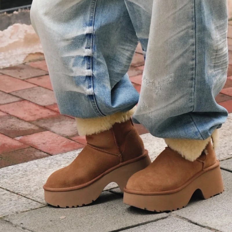 أحذية نسائية للثلج من الجلد ال - مراجعة Women'S Fashion Korea وسعره