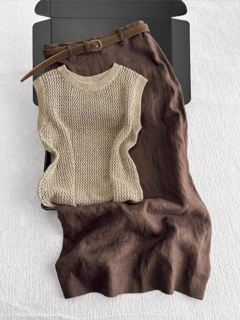 جديد الصيف تصميم المرأة قطعتين - مراجعة Women'S Fashion Vest Tops وسعره